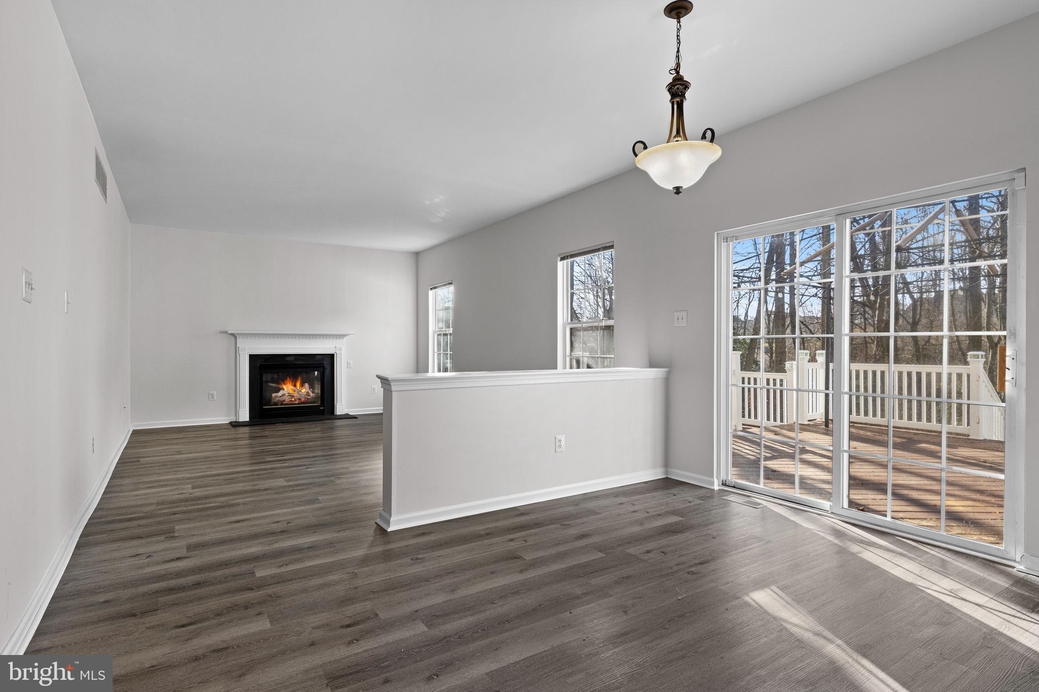 360 Yorklyn Road Oxford, PA 19363 - Photo 25 of 54 a view of a room with wooden floor and a fireplace