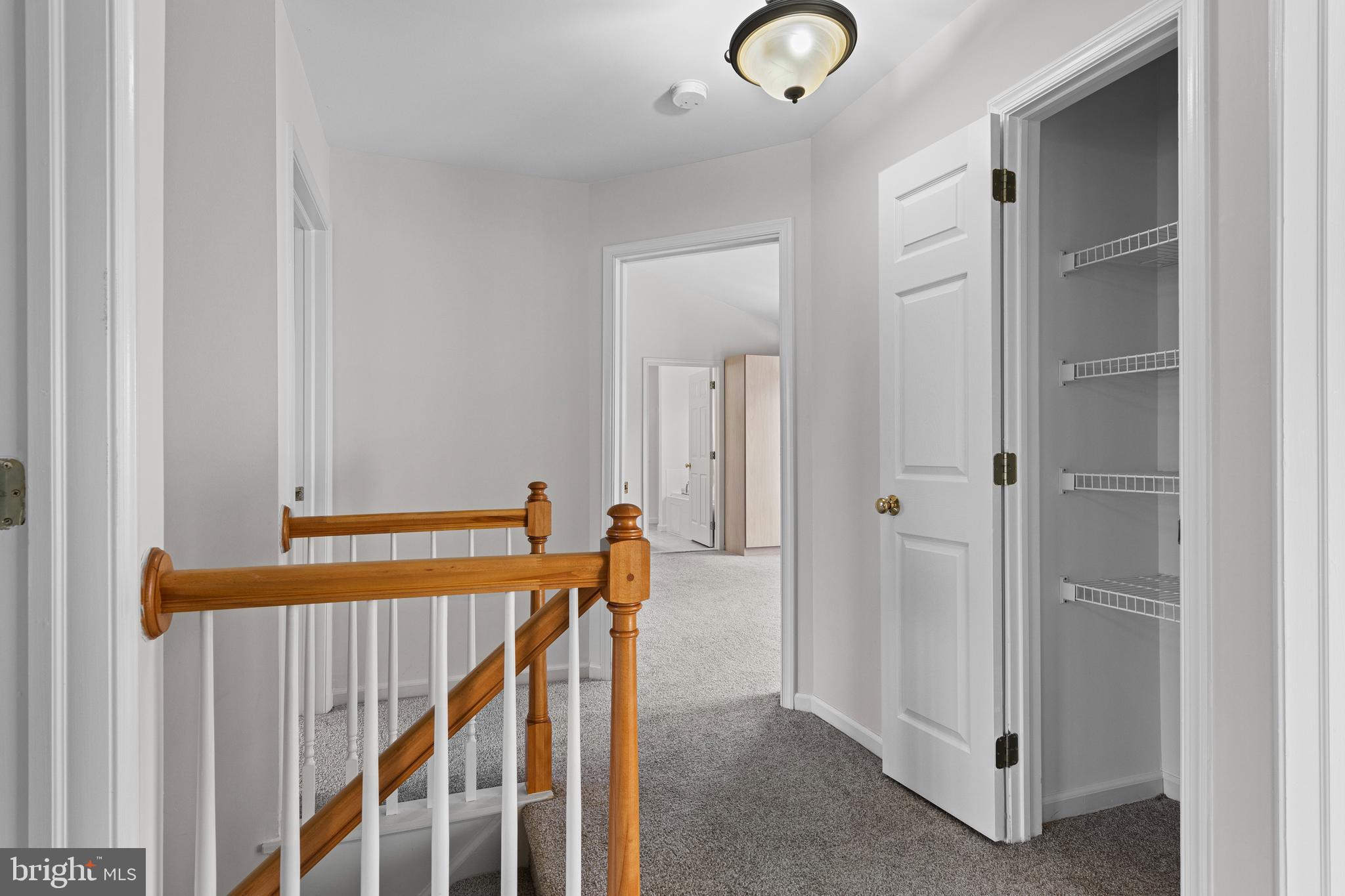 360 Yorklyn Road Oxford, PA 19363 - Photo 32 of 54 a view of a hallway with a door and stairs