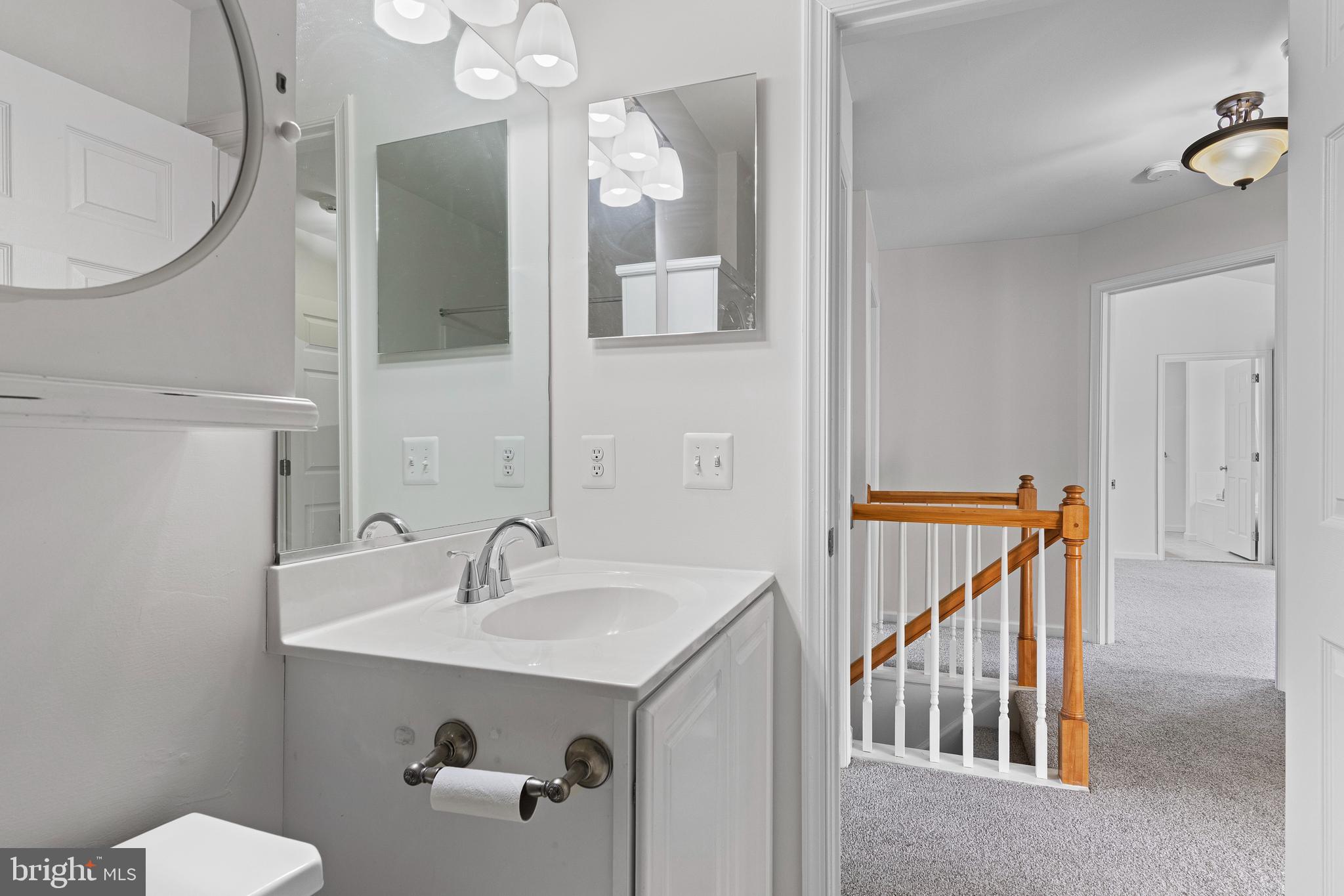 360 Yorklyn Road Oxford, PA 19363 - Photo 35 of 54 a bathroom with a sink and a mirror