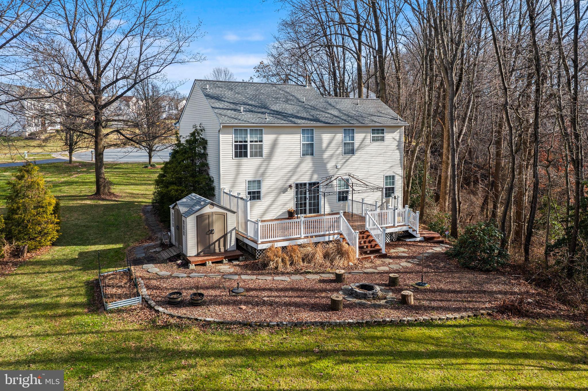 360 Yorklyn Road Oxford, PA 19363 - Photo 53 of 54 a front view of a house with a yard table and chairs