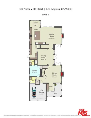 $19,995 | 820 North Vista Street, Los Angeles, CA 90046