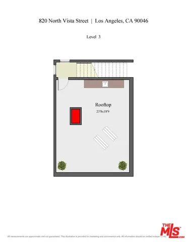 $19,995 | 820 North Vista Street, Los Angeles, CA 90046