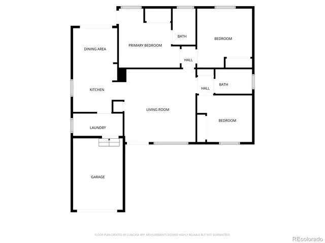 a picture of a floor plan