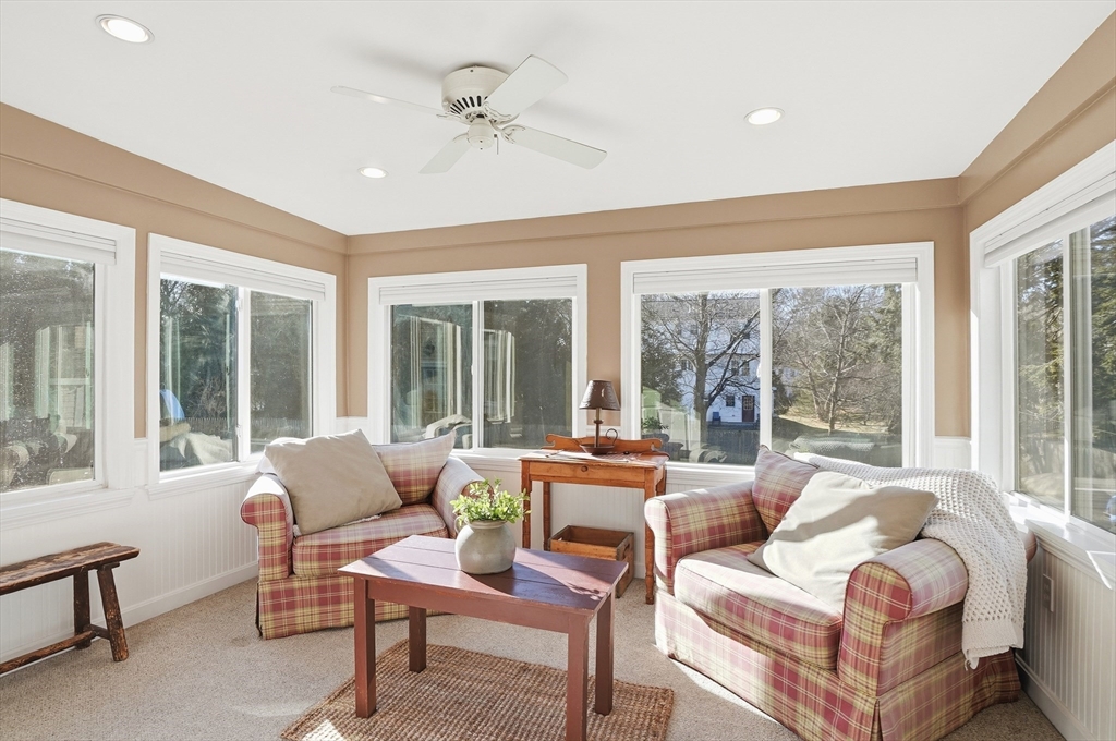 28 Sylvester Road Natick, MA 01760 - Photo 11 of 30 a living room with furniture and a large window