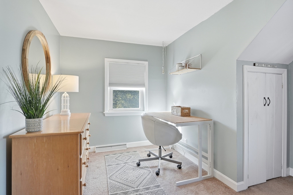 28 Sylvester Road Natick, MA 01760 - Photo 20 of 30 a view of a workspace with furniture and a window