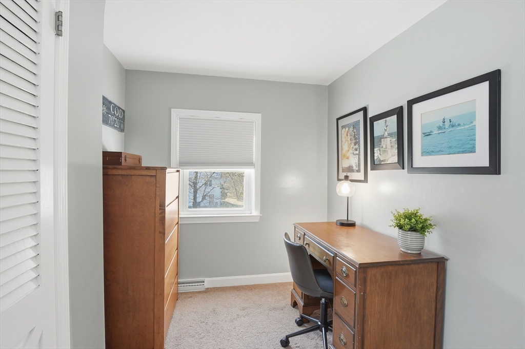 28 Sylvester Road Natick, MA 01760 - Photo 23 of 30 a view of a workspace with furniture and a window