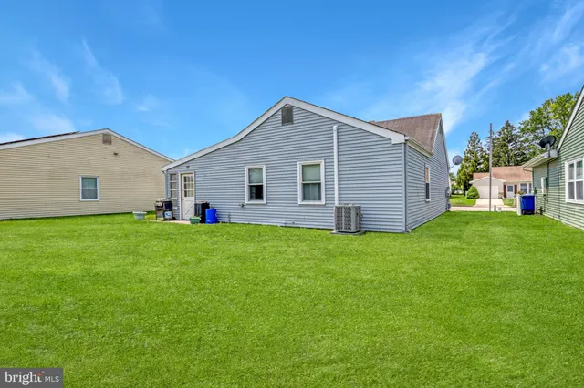 a view of a backyard with a garden