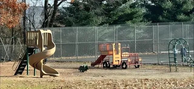 a view of a backyard with a garden