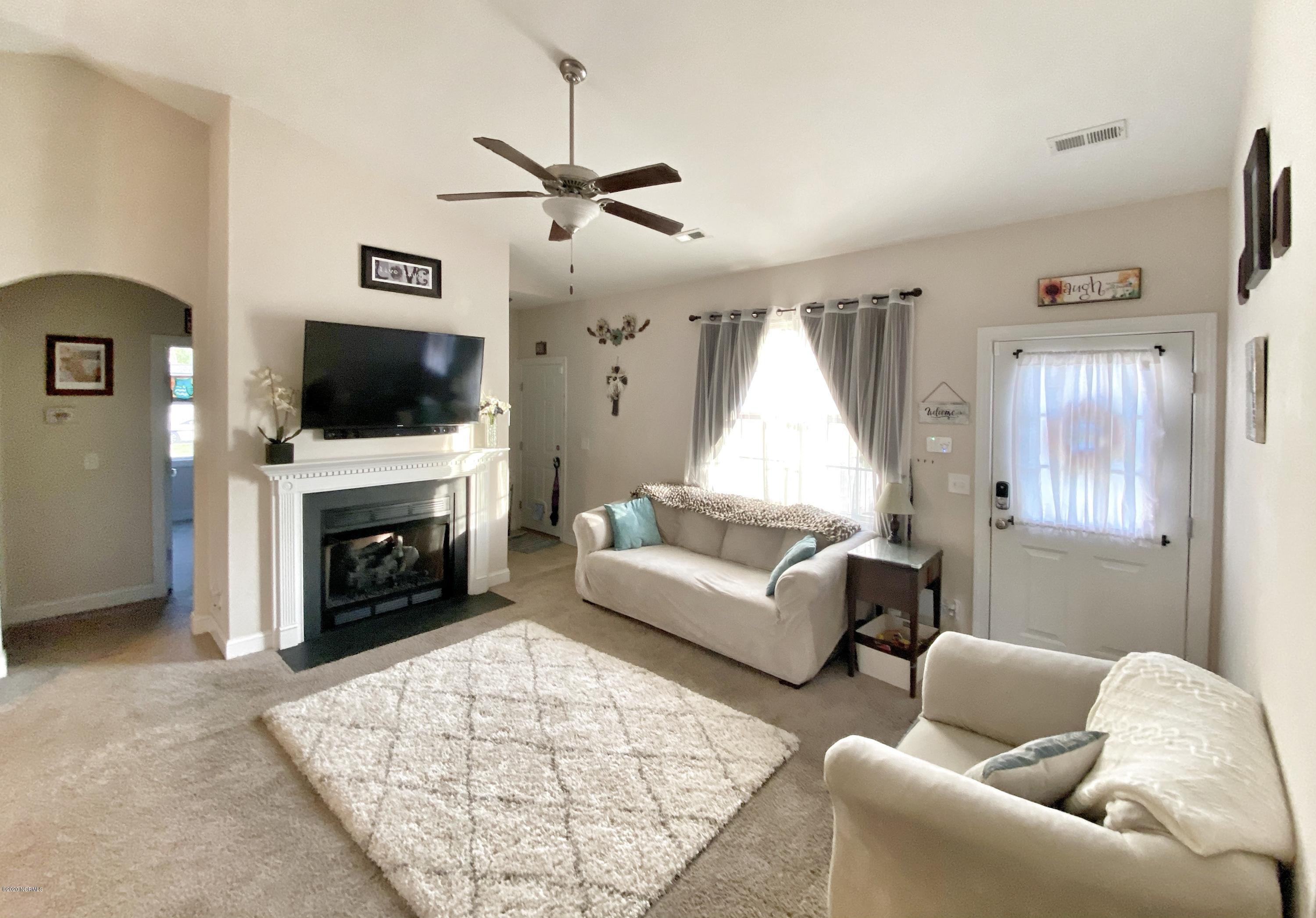 303 South Windy Ridge Road Hubert, NC 28539 - Photo 3 of 35 Living Room Corner View