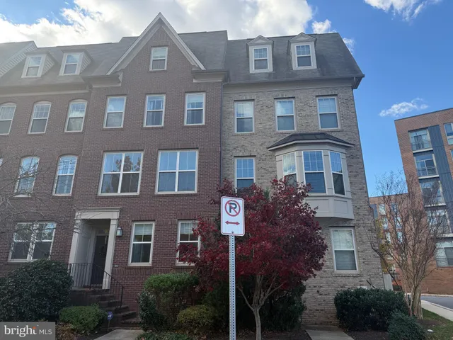 a front view of a building