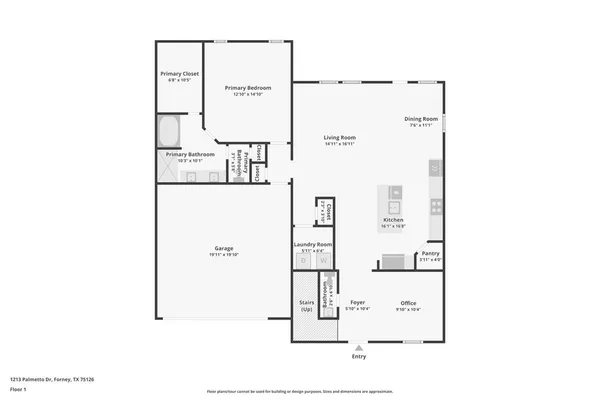a picture of a floor plan