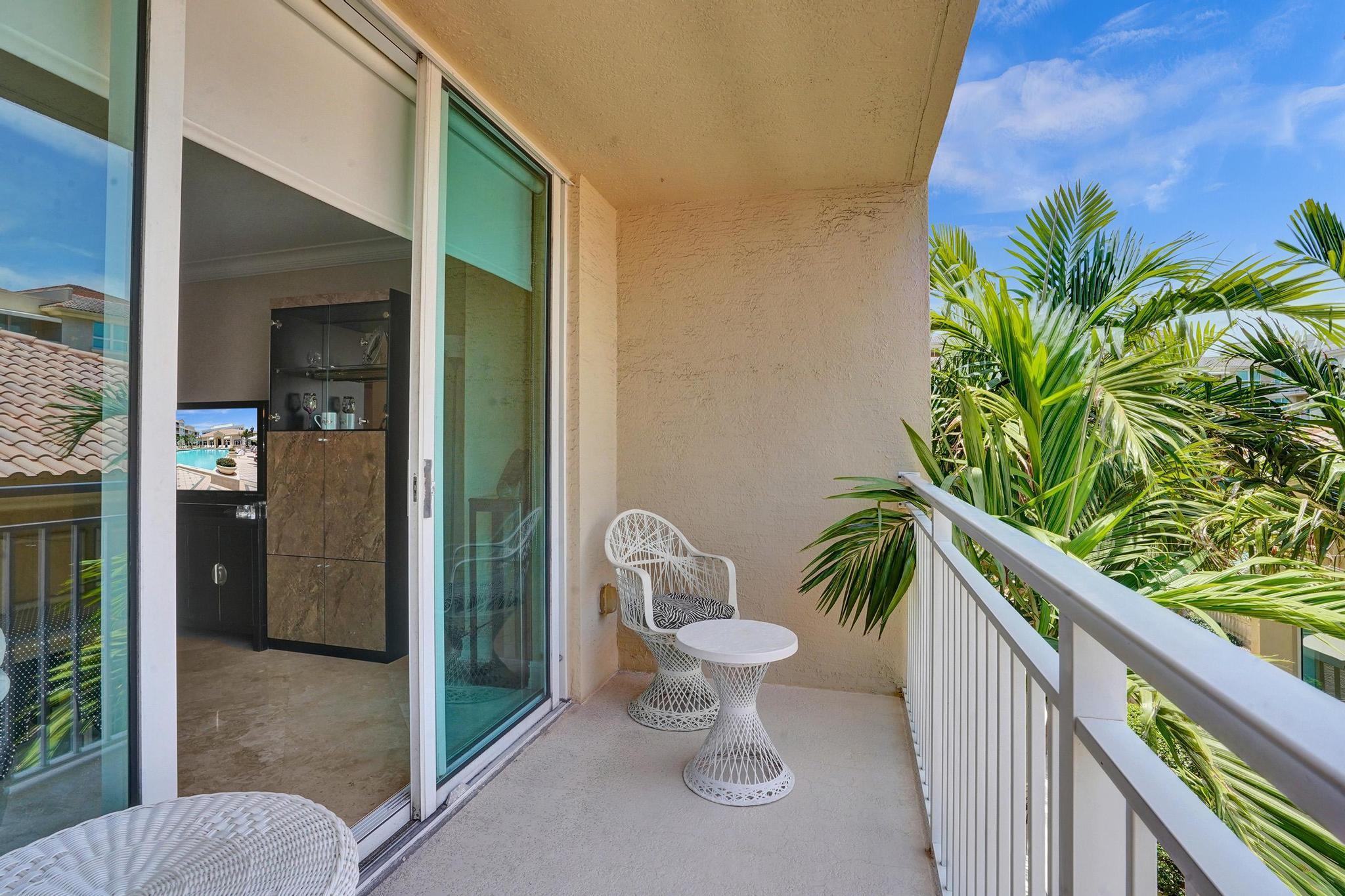 99 Southeast Mizner Boulevard, Unit 802 Boca Raton, FL 33432 - Photo 26 of 54 Private Balcony