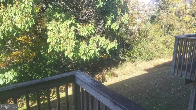 a view of lake from a balcony