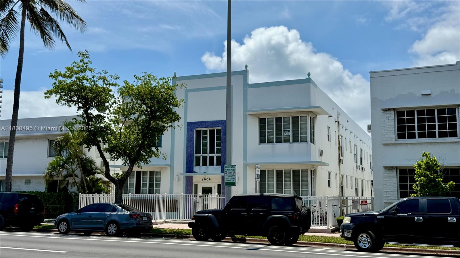7334 Harding Avenue, Unit 3 Miami Beach, FL 33141 - Photo 22 of 23 a car parked in front of a building