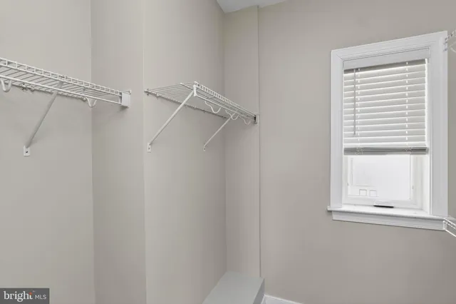 a view of a rack on the wall