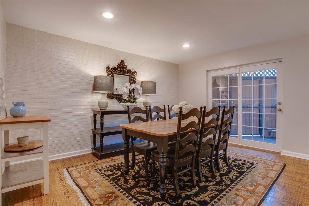 7777 Royal Lane Dallas, TX 75230 - Photo 8 of 30 a view of a dining room with furniture