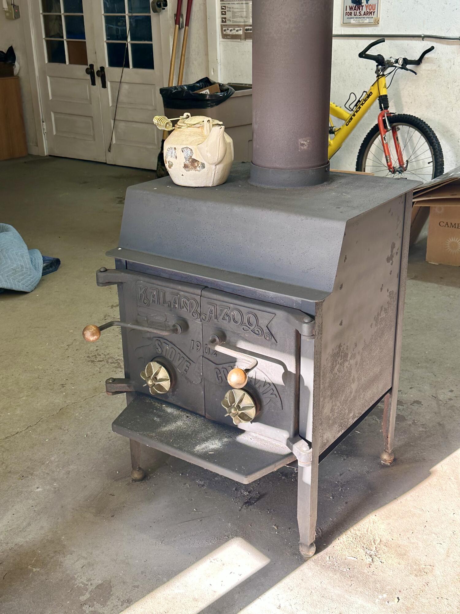 5372 Milarch Road Manistee, MI 49660 - Photo 19 of 41 Toasty woodstove