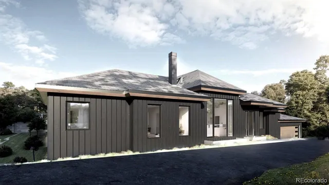 a front view of house with yard