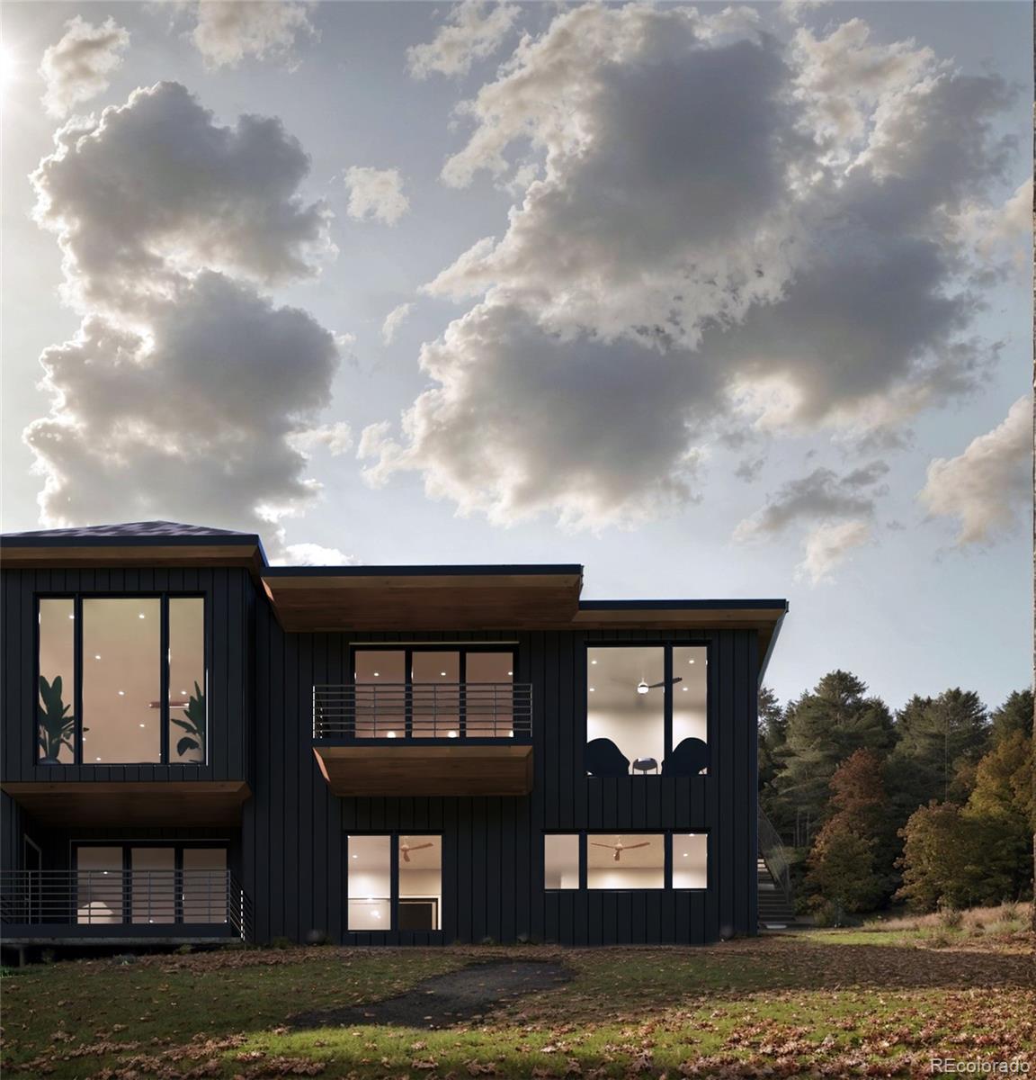 799 Clear Creek Road Evergreen, CO 80439 - Photo 5 of 26 a front view of a house