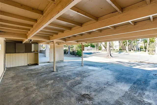 a view of a empty room