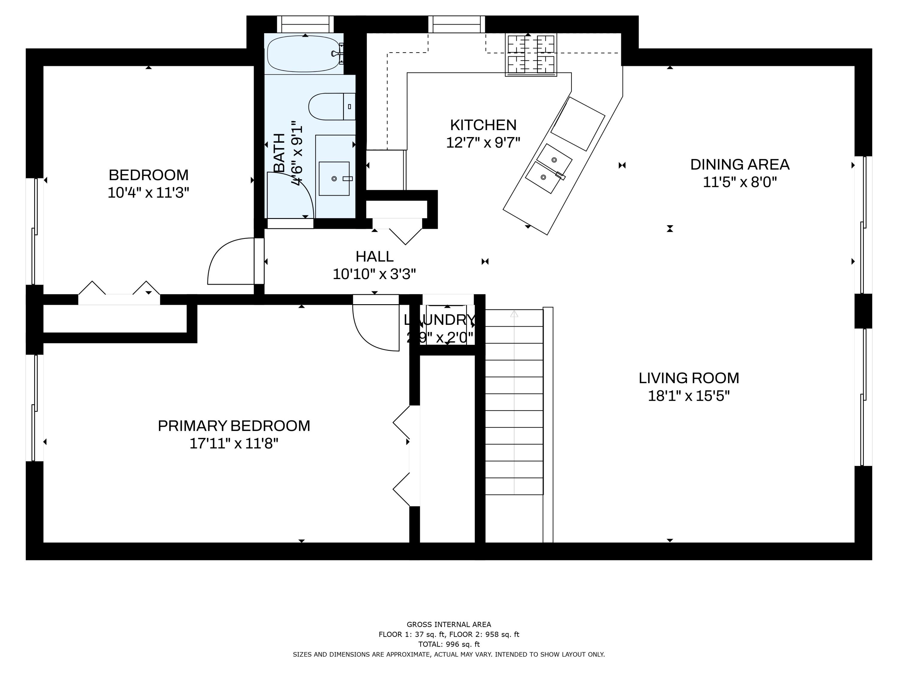 17508 North Fruitport Road, Unit 14 Spring Lake, MI 49456 - Photo 42 of 42 3-Floorplan #1