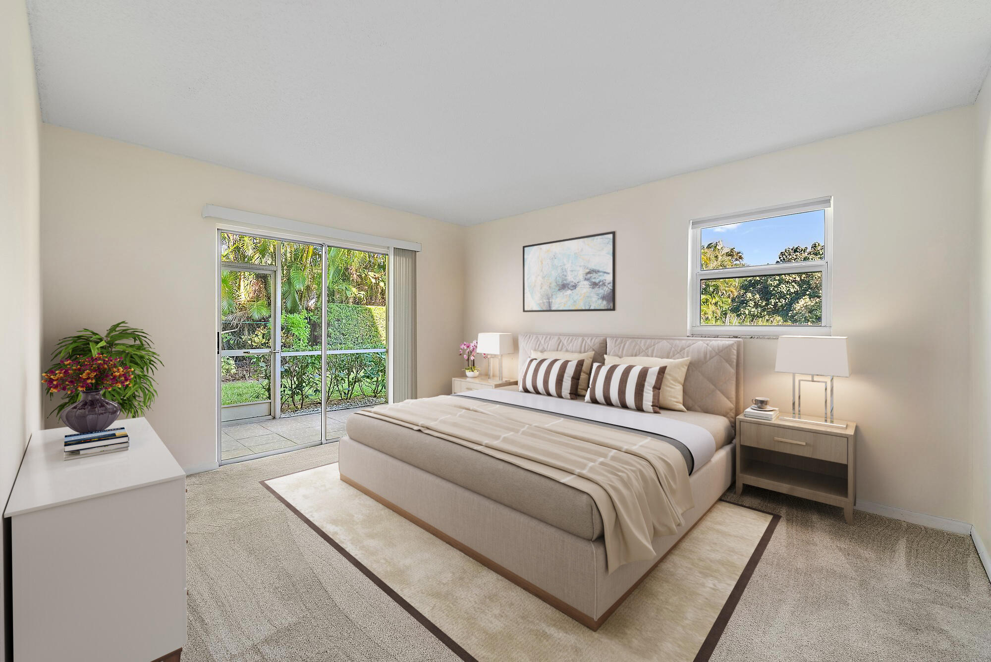 717 Highway 1, Unit 108 Jupiter, FL 33477 - Photo 14 of 32 Staged Primary Suite