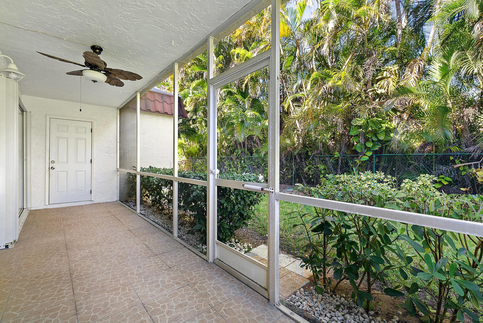 717 Highway 1, Unit 108 Jupiter, FL 33477 - Photo 23 of 32 Screened Patio