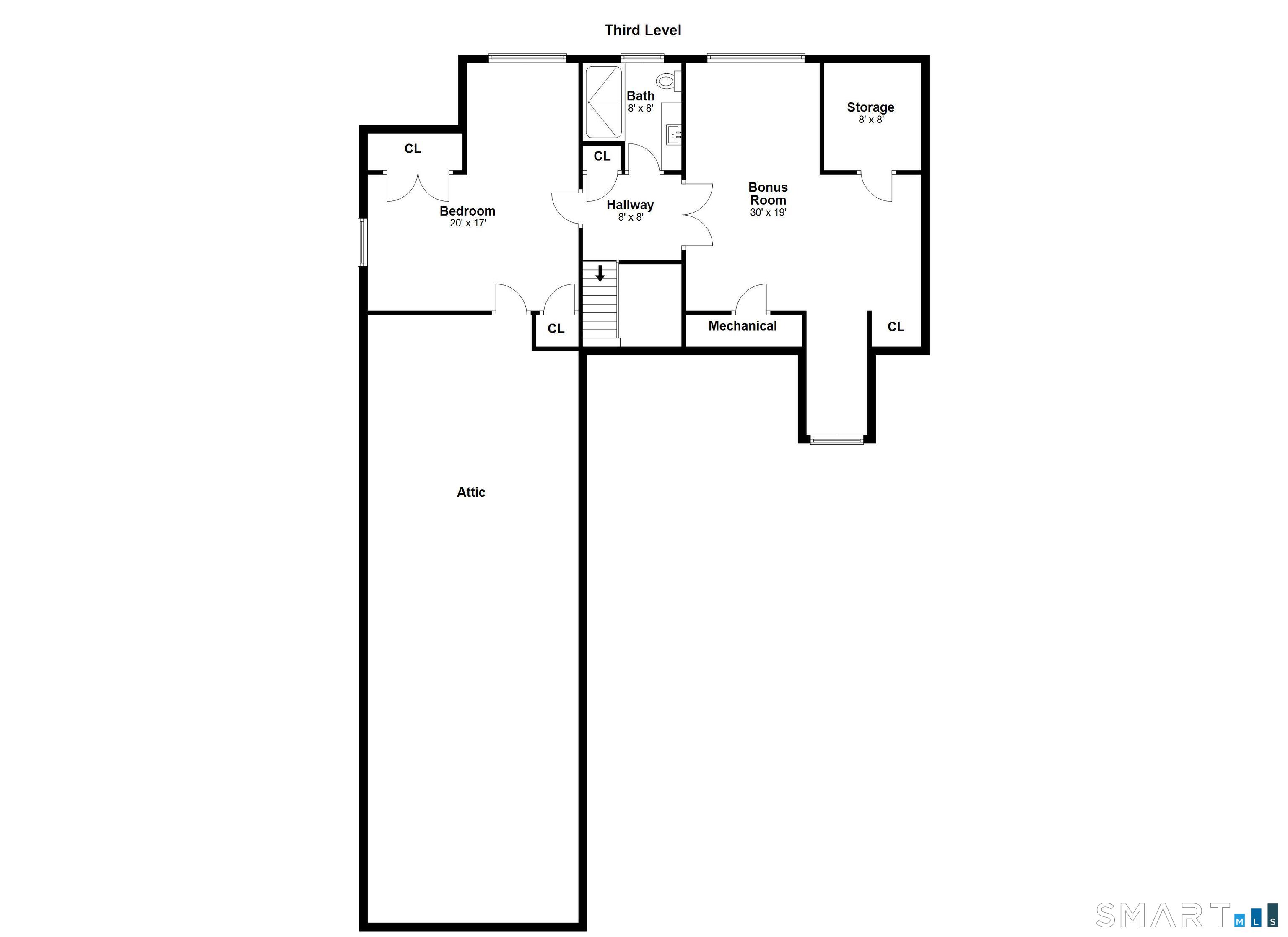 20 Locust Hill Road Darien, CT 06820 - Photo 29 of 30 Third level