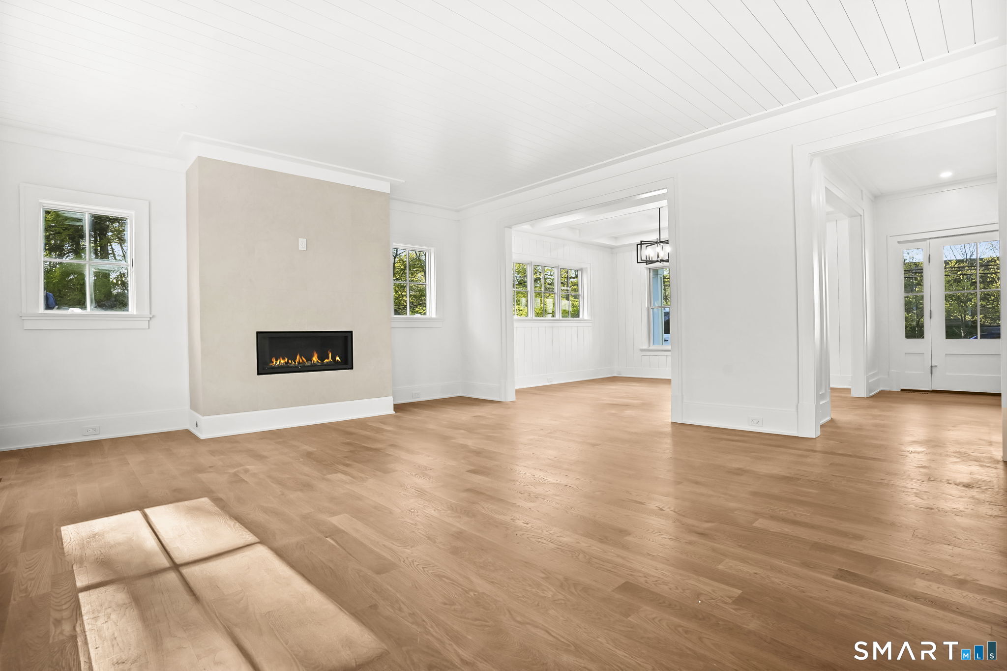 20 Locust Hill Road Darien, CT 06820 - Photo 4 of 30 Family room with gas fireplace