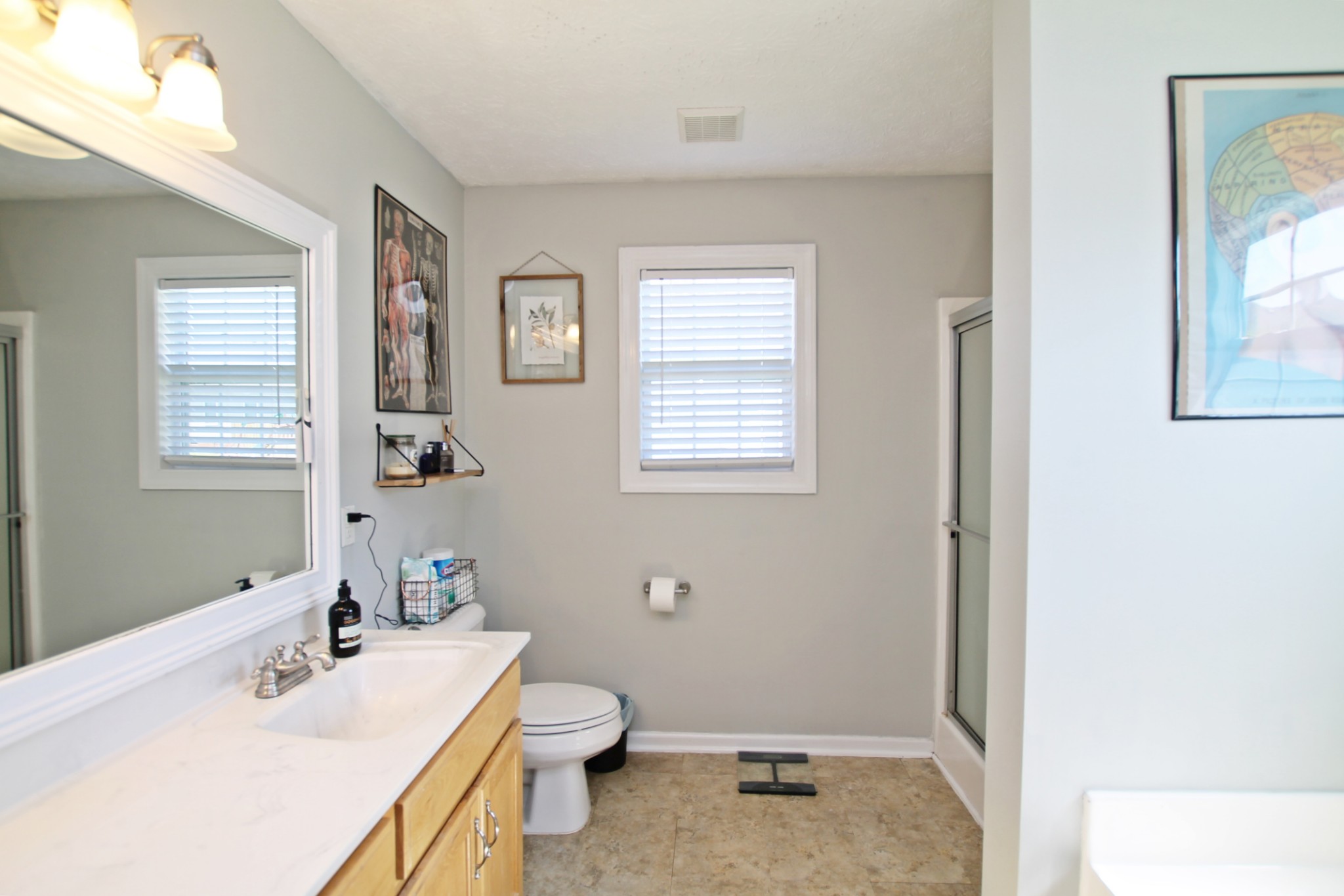 140 Fieldstone Lane Springfield, TN 37172 - Photo 20 of 41 a bathroom with a sink a toilet and window
