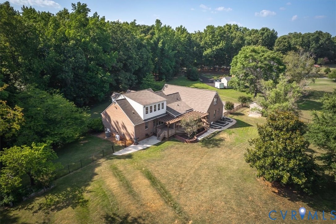 1437 Palmore Road Powhatan, VA 23139 - Photo 57 of 60 Brick residence featuring a dormer with multiple w