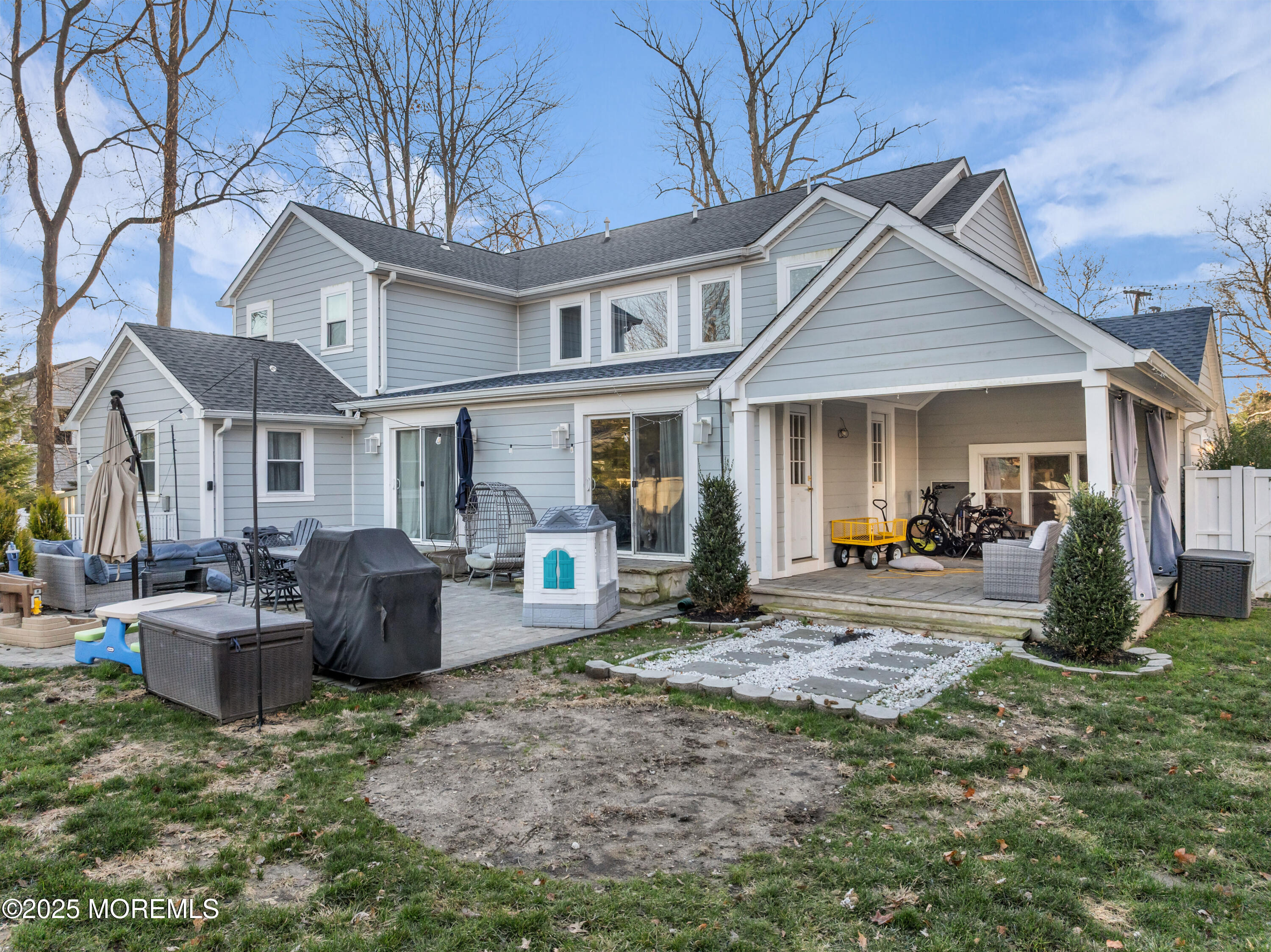 91 Sycamore Avenue Little Silver, NJ 07739 - Photo 5 of 52 a view of a house with backyard and sitting area