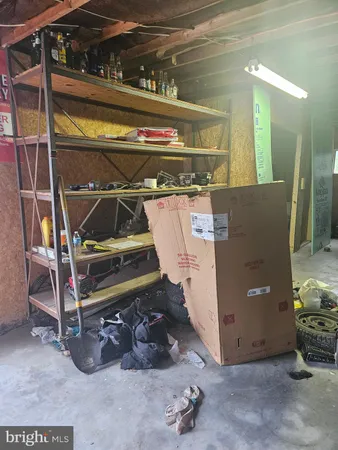 a view of water heater room