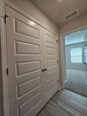 a view of walk in closet