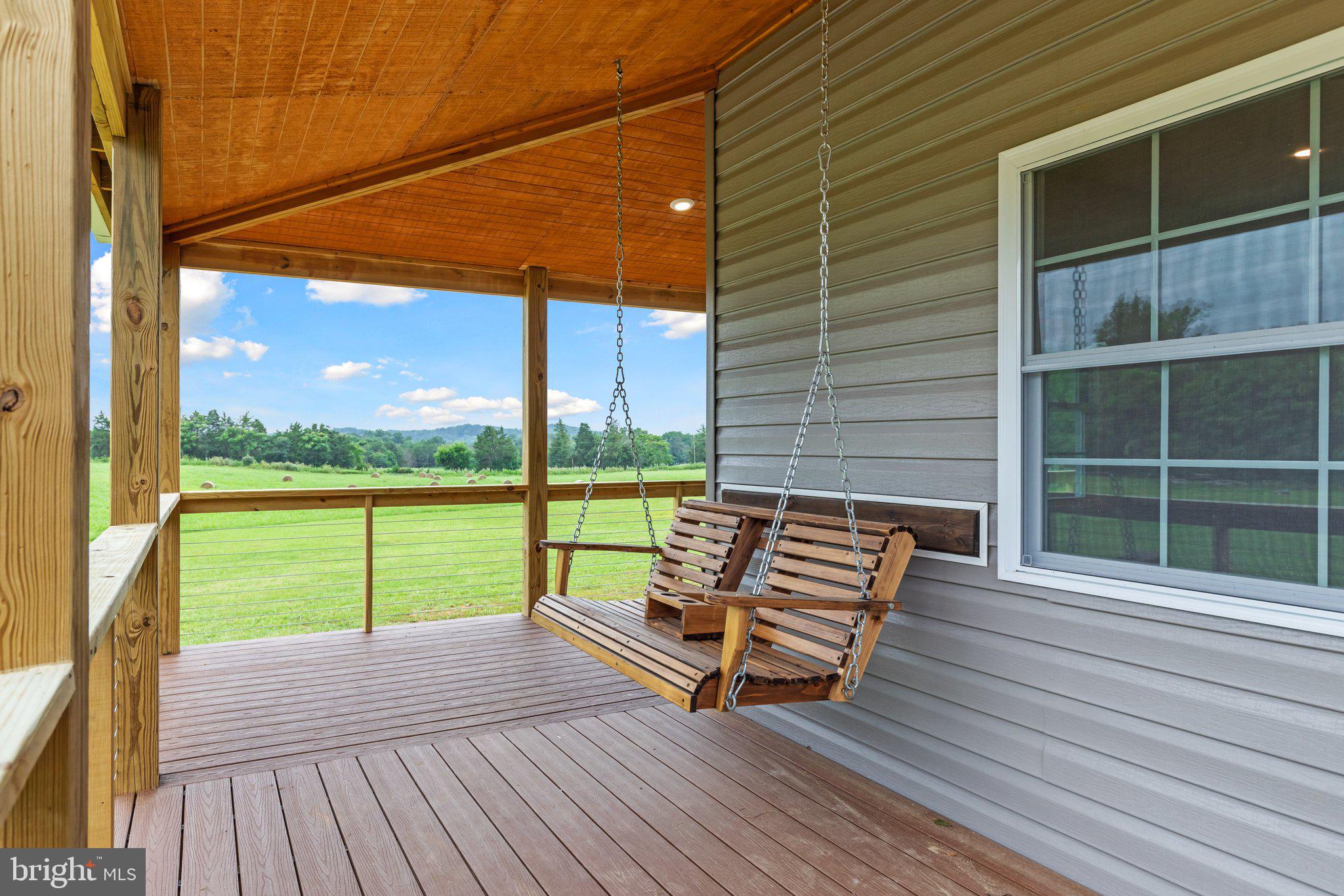 1195 Mountain View Drive Rileyville, VA 22650 - Photo 27 of 35 a view of a two chairs in the balcony