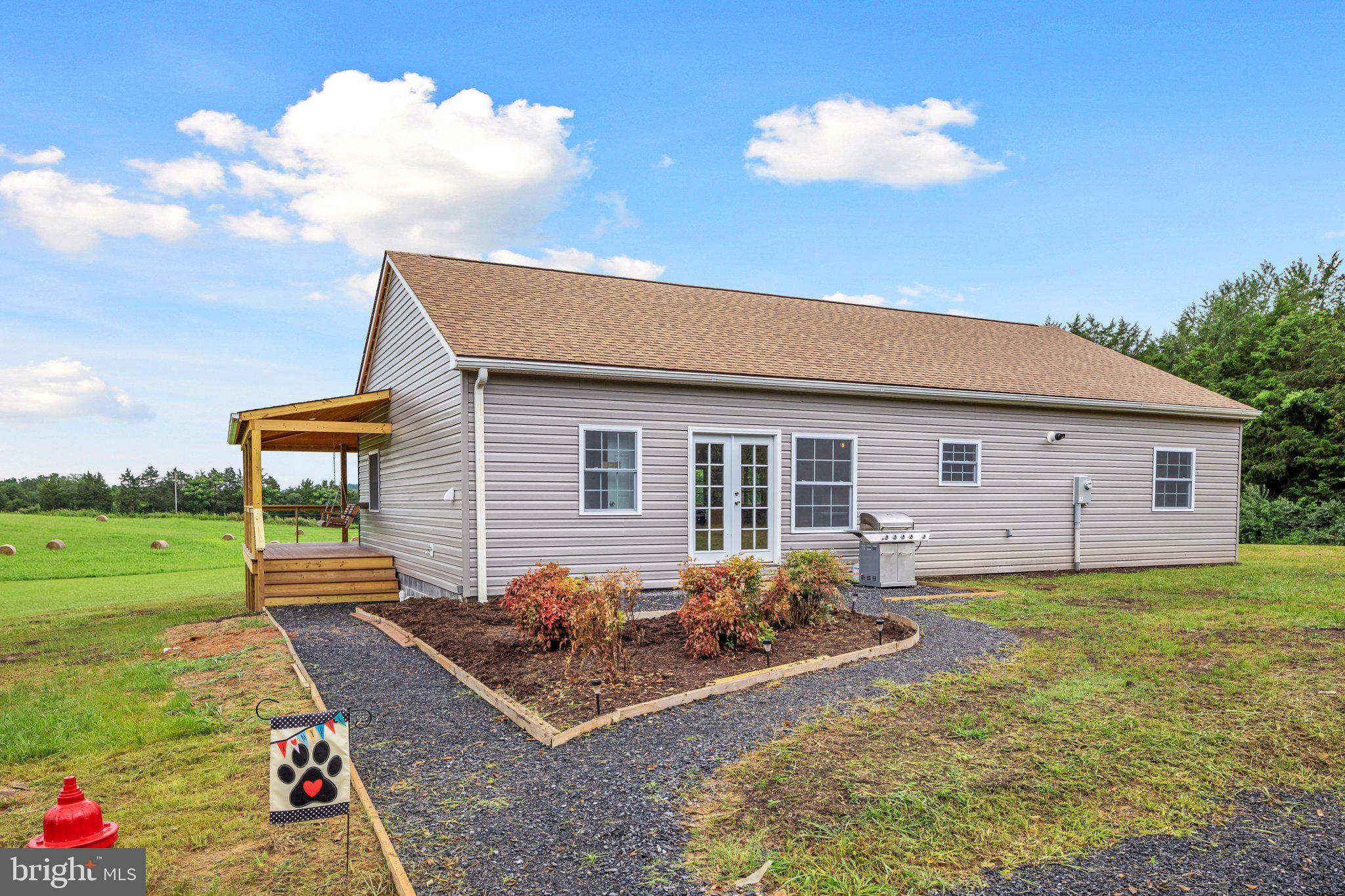 1195 Mountain View Drive Rileyville, VA 22650 - Photo 29 of 35 a house view with a garden space