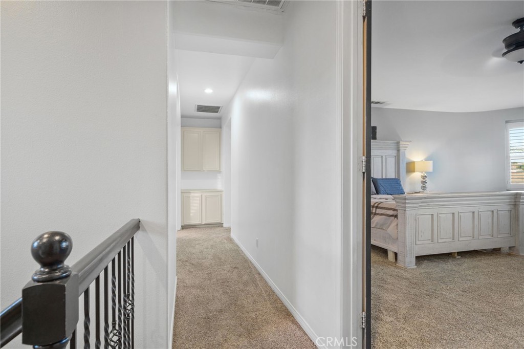 18604 Sunset Knoll Drive Riverside, CA 92504 - Photo 25 of 66 Second Level Hallway leading to BD