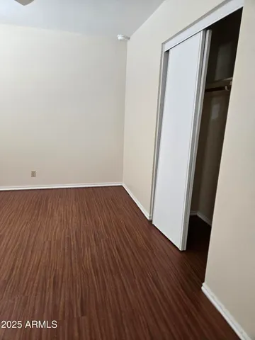 wooden floor in an empty room