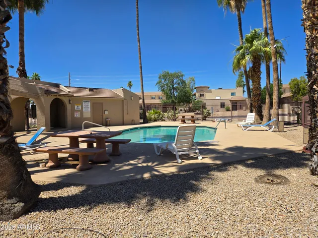 a view of a house with backyard space