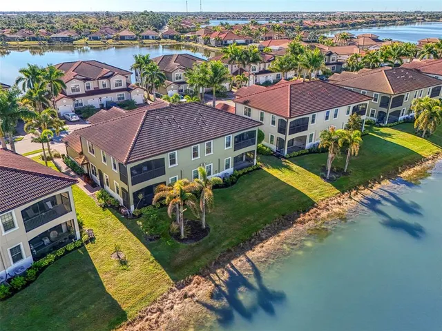 a view of a swimming pool with a lot of trees in the background