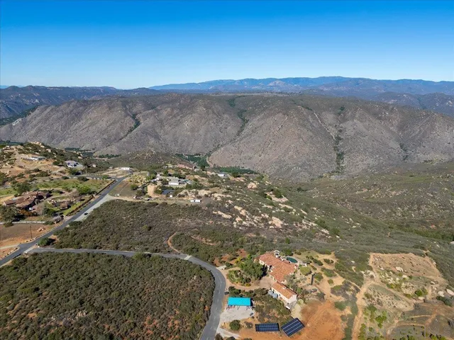 a view of a mountain in the distance