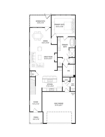 a picture of a floor plan