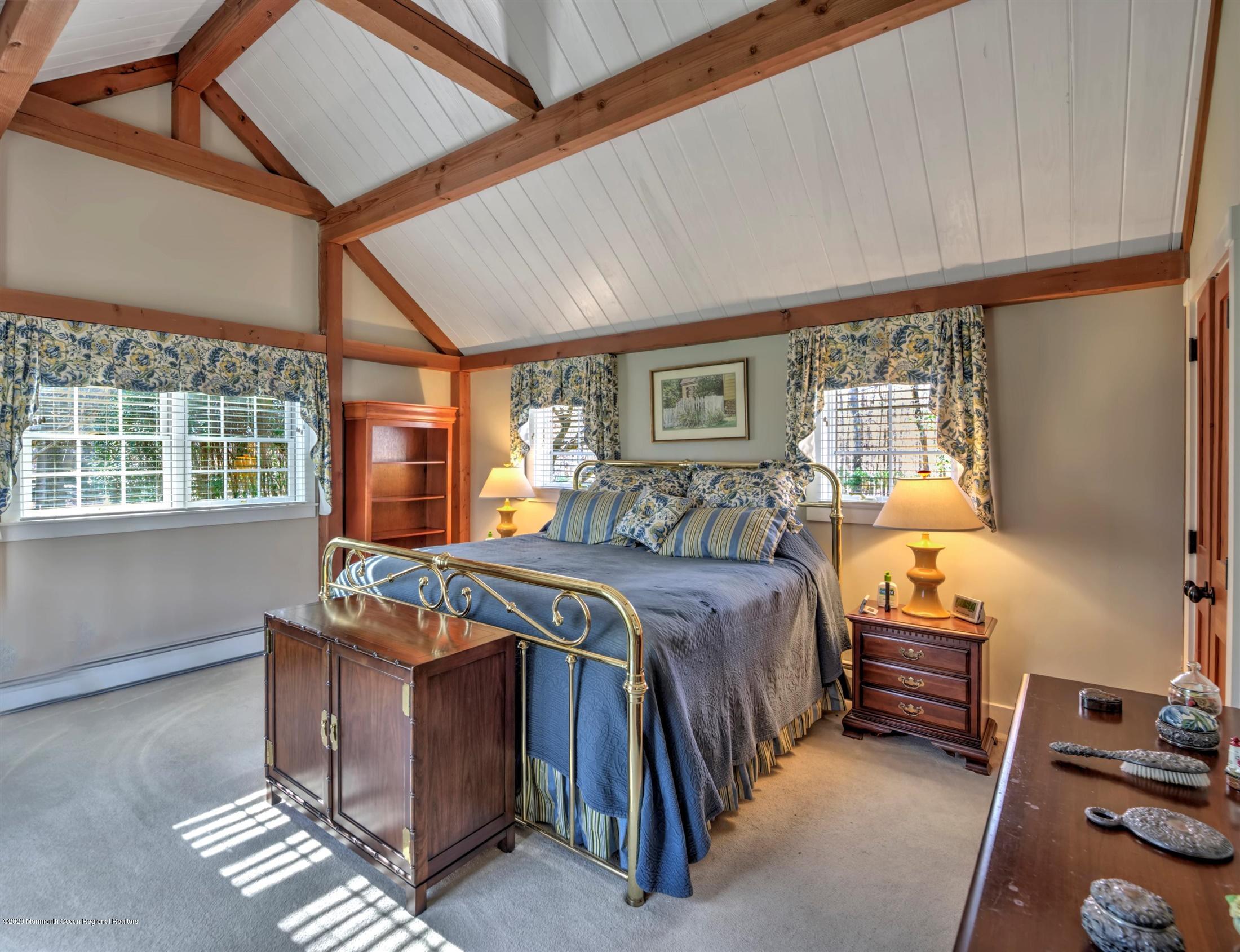 886 Province Line Road Allentown, NJ 08501 - Photo 23 of 56 a bedroom with furniture and windows