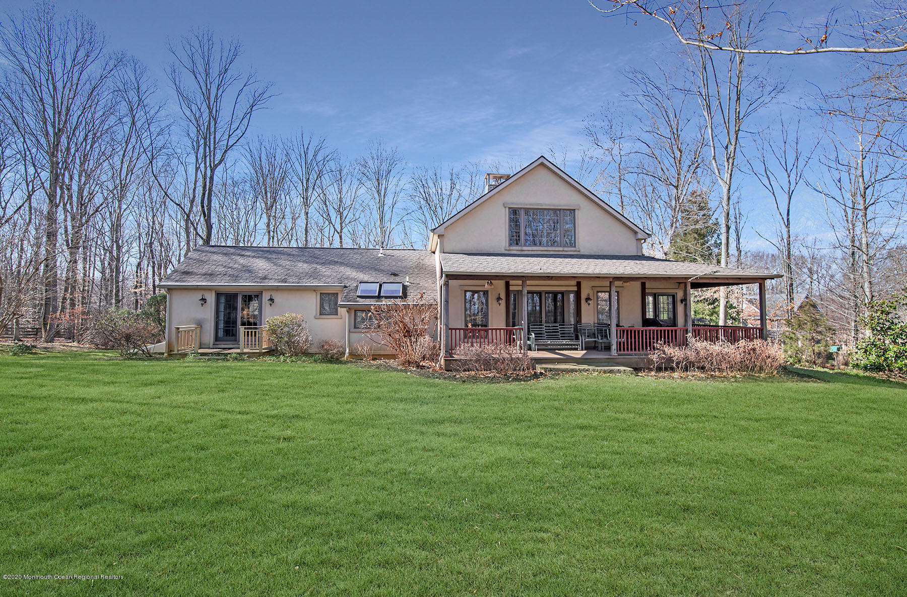 886 Province Line Road Allentown, NJ 08501 - Photo 38 of 56 a front view of a house with garden