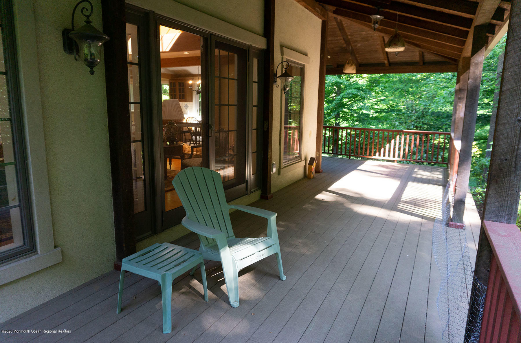 886 Province Line Road Allentown, NJ 08501 - Photo 40 of 56 a view of porch with seating space