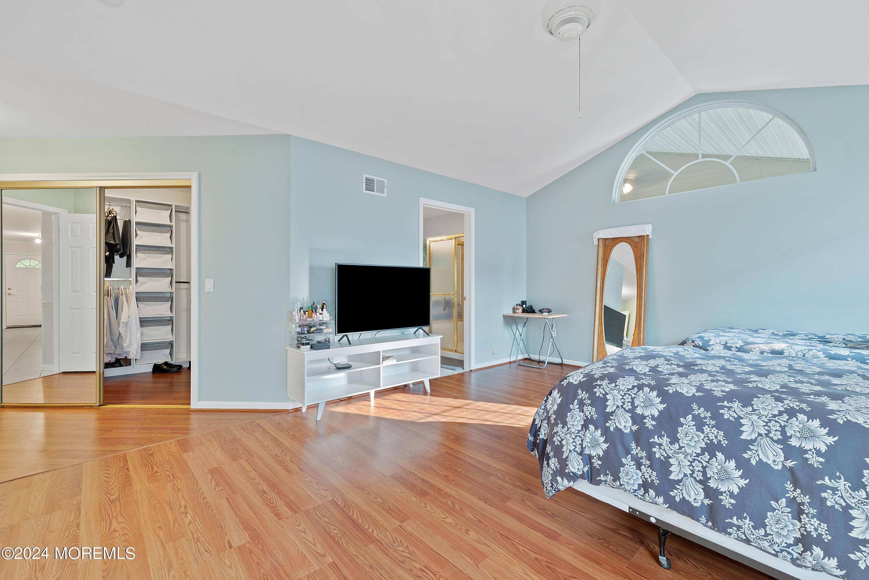 54 Foxwood Road Lakewood, NJ 08701 - Photo 18 of 45 a bedroom with a bed and a flat screen tv