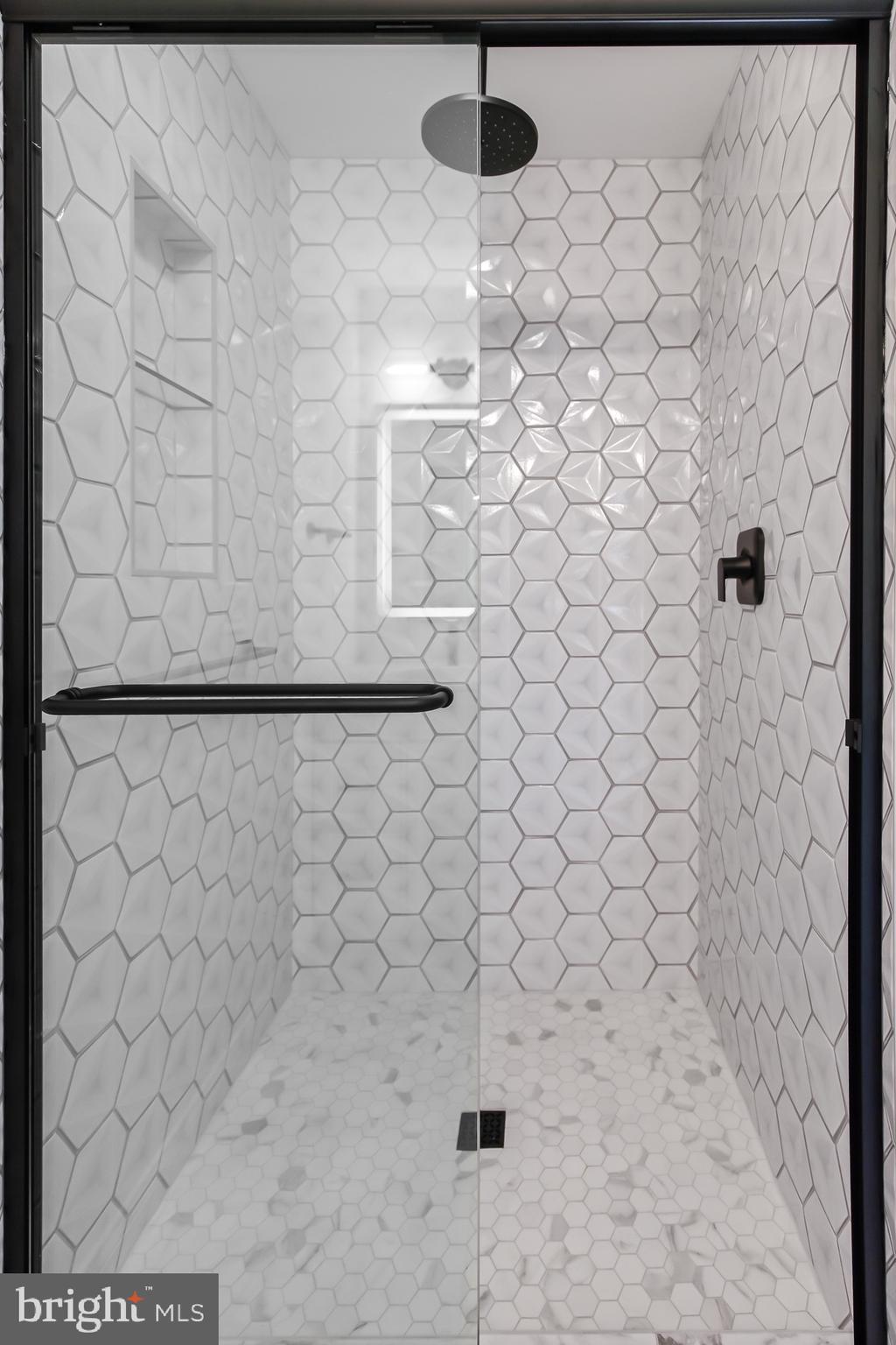 2328 Rockvale Road Lancaster, PA 17602 - Photo 36 of 55 Semi Frameless Black Matte Glass Shower Door
