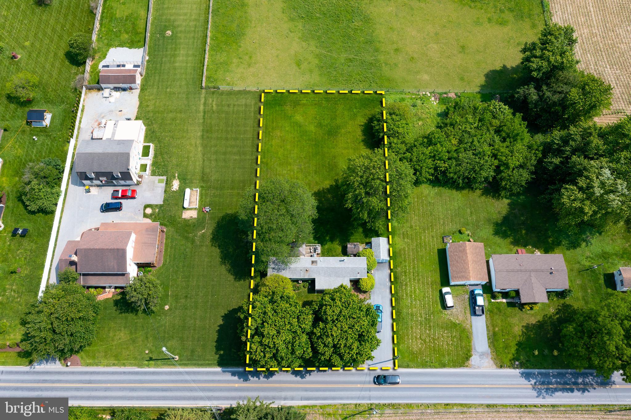 2328 Rockvale Road Lancaster, PA 17602 - Photo 40 of 55 an aerial view of a house with outdoor space and lake view