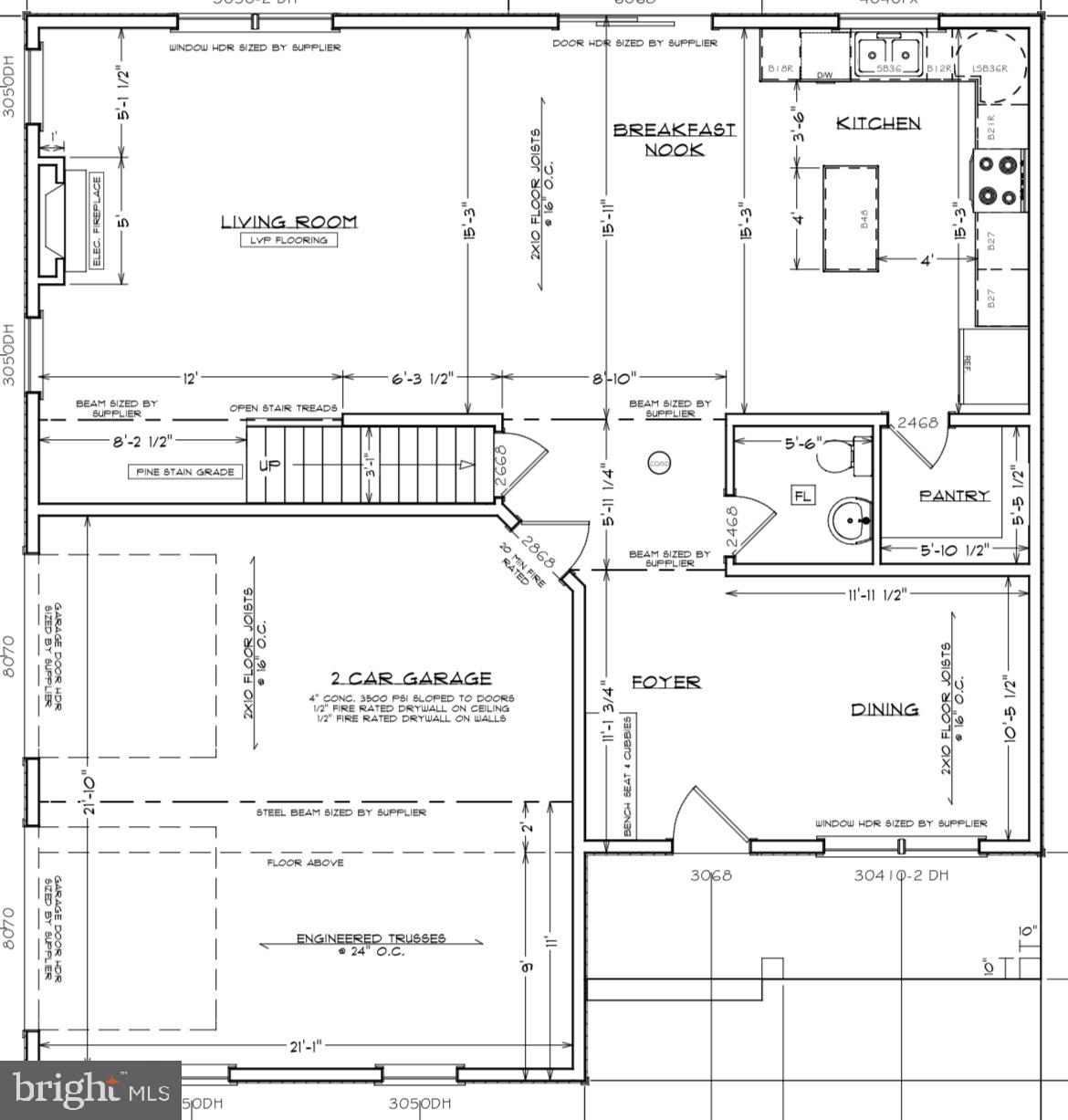 2328 Rockvale Road Lancaster, PA 17602 - Photo 52 of 55 1st Floor Plan
