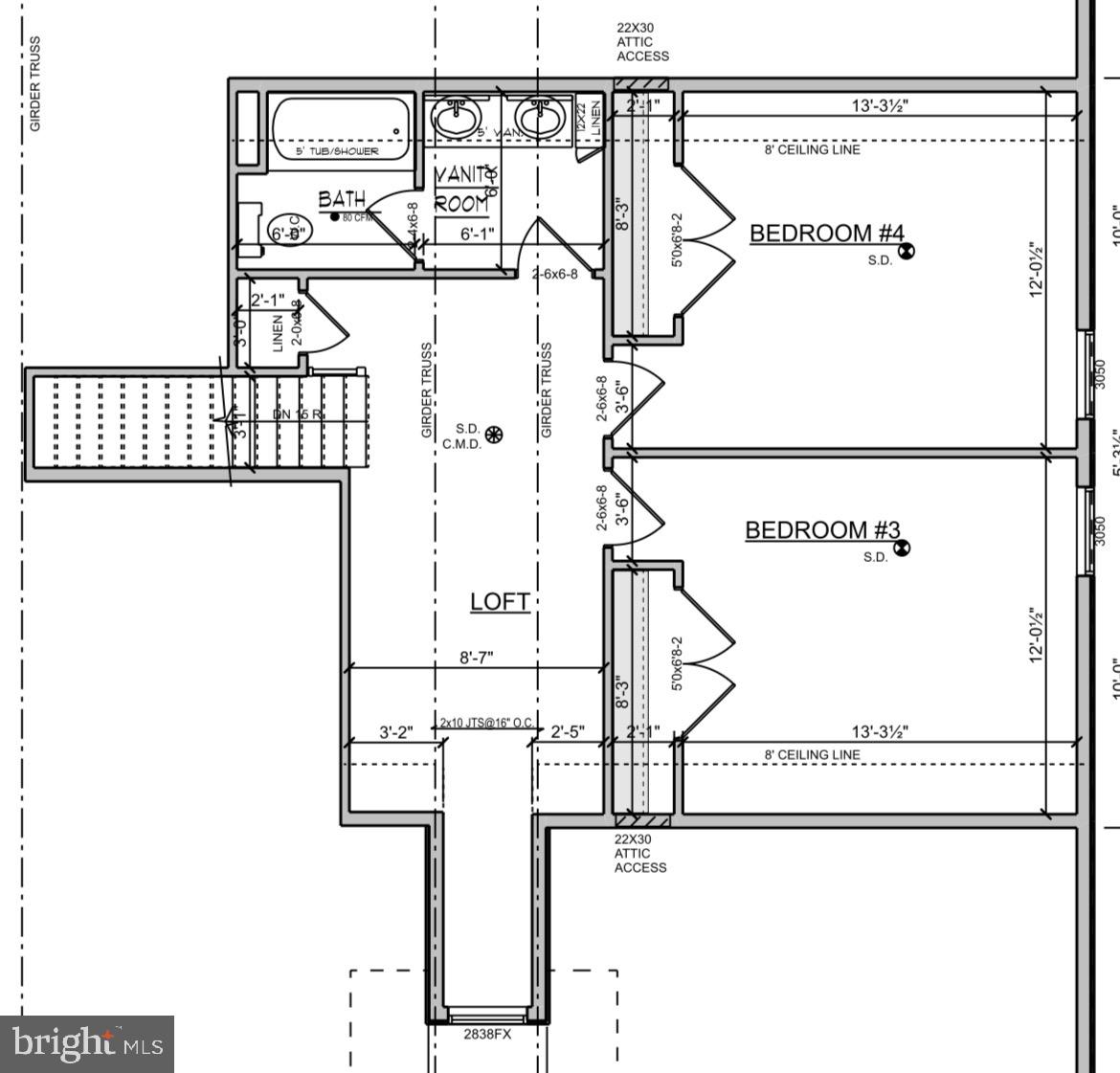 2328 Rockvale Road Lancaster, PA 17602 - Photo 55 of 55 2nd Floor Plan